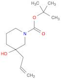 1-Piperidinecarboxylic acid, 3-hydroxy-3-(2-propen-1-yl)-, 1,1-dimethylethyl ester