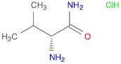 Butanamide, 2-amino-3-methyl-, hydrochloride (1:1), (2R)-