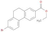 2-Phenanthrenecarboxylic acid, 7-bromo-9,10-dihydro-, ethyl ester