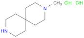 3,9-Diazaspiro[5.5]undecane, 3-methyl-, hydrochloride (1:2)