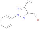 2H-1,2,3-Triazole, 4-(bromomethyl)-5-methyl-2-phenyl-