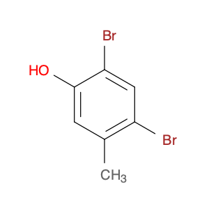 Phenol, 2,4-dibromo-5-methyl-