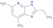 3H-Imidazo[4,5-b]pyridine, 2-ethyl-5,7-dimethyl-