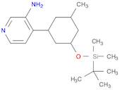 3-Pyridinamine, 4-[3-[[(1,1-dimethylethyl)dimethylsilyl]oxy]-5-methylcyclohexyl]-