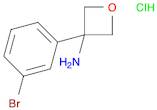 3-Oxetanamine, 3-(3-bromophenyl)-, hydrochloride (1:1)