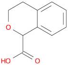 1H-2-Benzopyran-1-carboxylic acid, 3,4-dihydro-