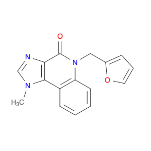 4H-Imidazo[4,5-c]quinolin-4-one, 5-(2-furanylmethyl)-1,5-dihydro-1-methyl-