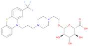 β-D-Glucopyranosiduronic acid, 2-[4-[3-[2-(trifluoromethyl)-10H-phenothiazin-10-yl]propyl]-1-piper…