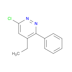 Pyridazine, 6-chloro-4-ethyl-3-phenyl-