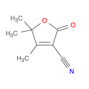 3-Furancarbonitrile, 2,5-dihydro-4,5,5-trimethyl-2-oxo-