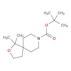 2-Oxa-8-azaspiro[4.5]decane-8-carboxylic acid, 1,1-dimethyl-, 1,1-dimethylethyl ester