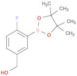 Benzenemethanol, 4-fluoro-3-(4,4,5,5-tetramethyl-1,3,2-dioxaborolan-2-yl)-