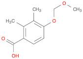 Benzoic acid, 4-(methoxymethoxy)-2,3-dimethyl-