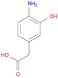 Benzeneacetic acid, 4-amino-3-hydroxy-