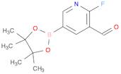 3-Pyridinecarboxaldehyde, 2-fluoro-5-(4,4,5,5-tetramethyl-1,3,2-dioxaborolan-2-yl)-