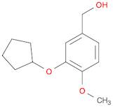 Benzenemethanol, 3-(cyclopentyloxy)-4-methoxy-