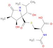 L-Cysteine, N-acetyl-S-[(3S,4R)-3-hydroxy-2-[(1S)-1-hydroxy-2-methylpropyl]-4-methyl-5-oxo-D-proly…