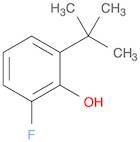 Phenol, 2-(1,1-dimethylethyl)-6-fluoro-