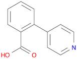 Benzoic acid, 2-(4-pyridinyl)-