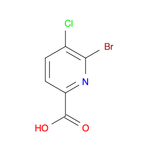 2-Pyridinecarboxylic acid, 6-bromo-5-chloro-