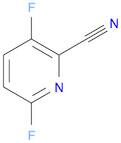 2-Pyridinecarbonitrile, 3,6-difluoro-