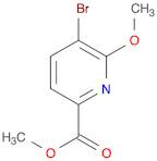 2-Pyridinecarboxylic acid, 5-bromo-6-methoxy-, methyl ester