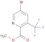 2-Pyridinecarboxylic acid, 5-bromo-3-(trifluoromethyl)-, methyl ester