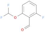 Benzaldehyde, 2-(difluoromethoxy)-6-fluoro-