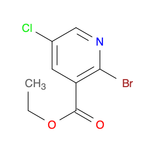 3-Pyridinecarboxylic acid, 2-bromo-5-chloro-, ethyl ester