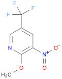 Pyridine, 2-methoxy-3-nitro-5-(trifluoromethyl)-