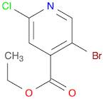 4-Pyridinecarboxylic acid, 5-bromo-2-chloro-, ethyl ester