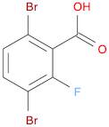 Benzoic acid, 3,6-dibromo-2-fluoro-