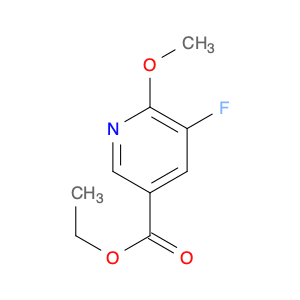 3-Pyridinecarboxylic acid, 5-fluoro-6-methoxy-, ethyl ester