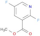 3-Pyridinecarboxylic acid, 2,5-difluoro-, methyl ester