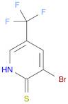 2(1H)-Pyridinethione, 3-bromo-5-(trifluoromethyl)-