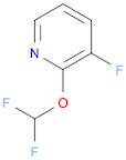 Pyridine, 2-(difluoromethoxy)-3-fluoro-