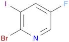 Pyridine, 2-bromo-5-fluoro-3-iodo-