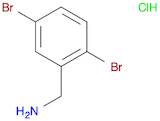 Benzenemethanamine, 2,5-dibromo-, hydrochloride (1:1)