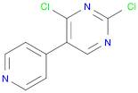 Pyrimidine, 2,4-dichloro-5-(4-pyridinyl)-