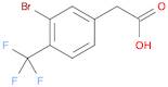 Benzeneacetic acid, 3-bromo-4-(trifluoromethyl)-