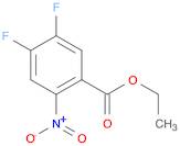 Benzoic acid, 4,5-difluoro-2-nitro-, ethyl ester