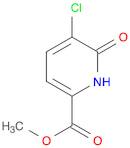 2-Pyridinecarboxylic acid, 5-chloro-1,6-dihydro-6-oxo-, methyl ester