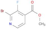 4-Pyridinecarboxylic acid, 2-bromo-3-fluoro-, methyl ester