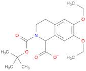 1,2(1H)-Isoquinolinedicarboxylic acid, 6,7-diethoxy-3,4-dihydro-, 2-(1,1-dimethylethyl) ester