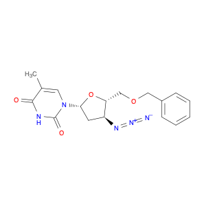 Thymidine, 3'-azido-3'-deoxy-5'-O-(phenylmethyl)-