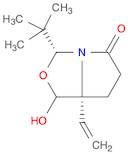 3H,5H-Pyrrolo[1,2-c]oxazol-5-one, 3-(1,1-dimethylethyl)-7a-ethenyltetrahydro-1-hydroxy-, (3R,7aR)-