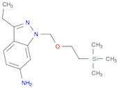 3-Ethyl-1-((2-(trimethylsilyl)ethoxy)methyl)-1H-indazol-6-amine