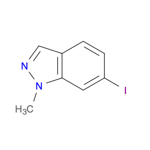 1H-Indazole, 6-iodo-1-methyl-