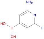 Boronic acid, B-(2-amino-6-fluoro-4-pyridinyl)-