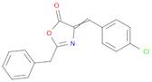 5(4H)-Oxazolone, 4-[(4-chlorophenyl)methylene]-2-(phenylmethyl)-